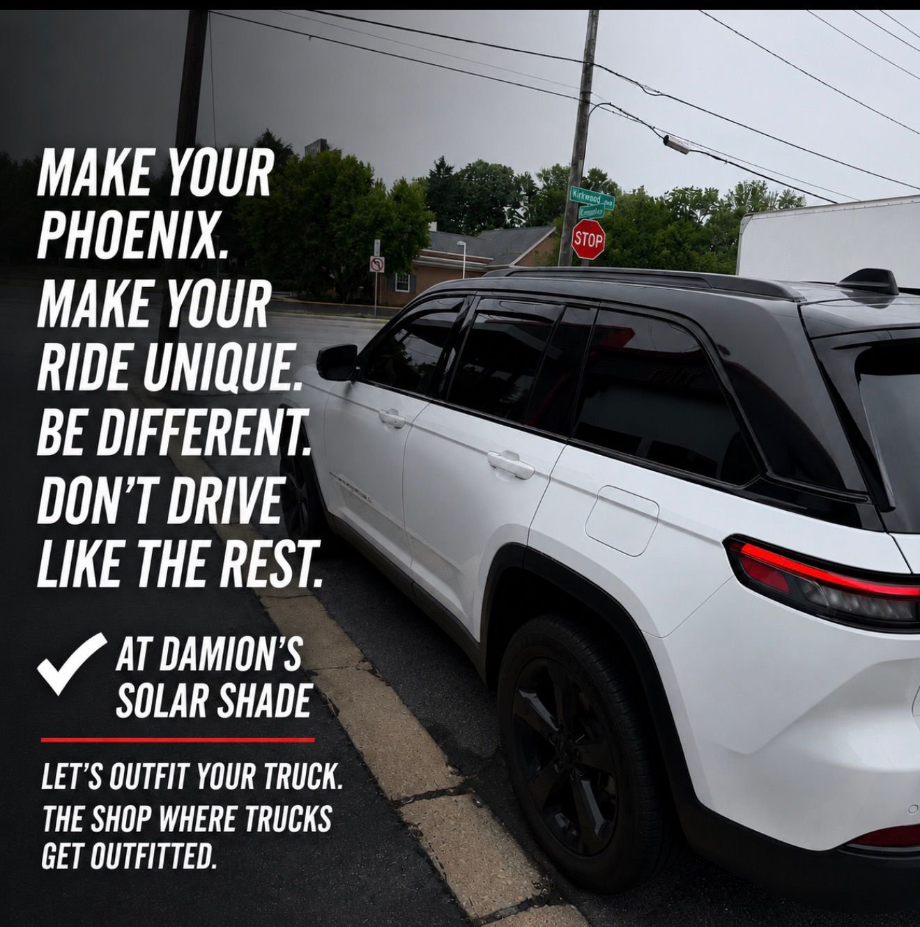 Jeep Cherokee Side Tint