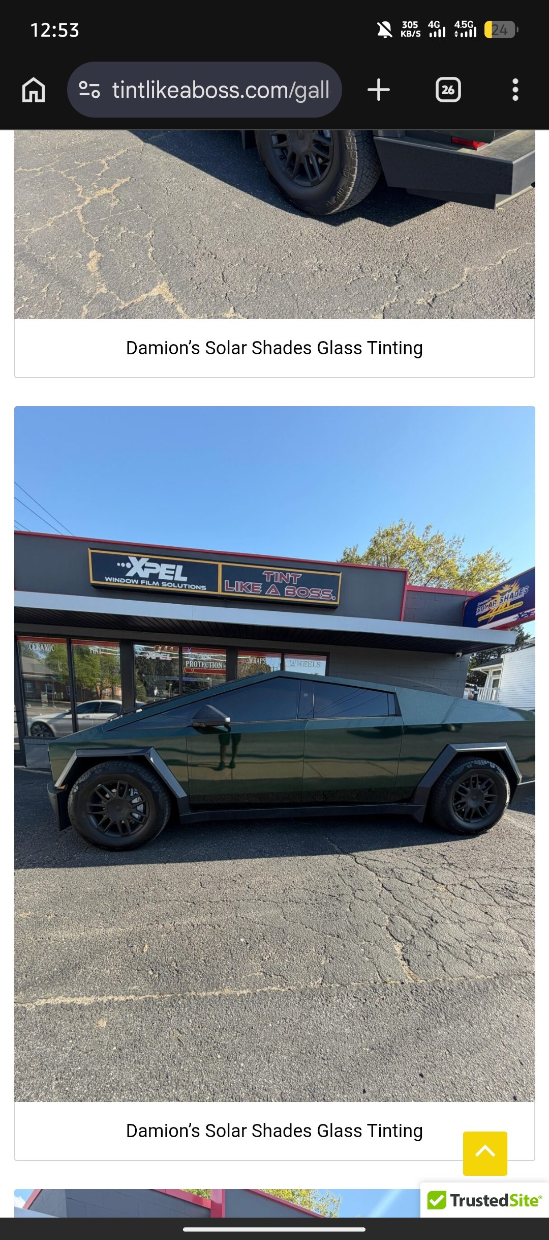 Tesla Cybertruck Green Wrap